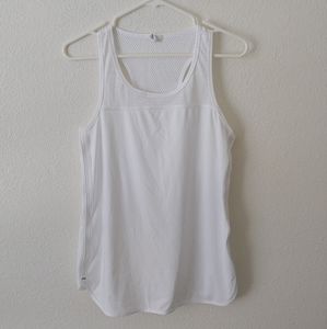 Champion C9 White Mesh Racerback Tank Top